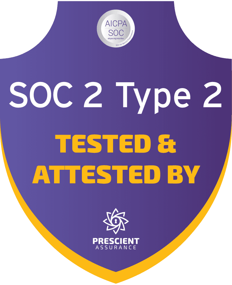 SOC 2 Type II certification badge